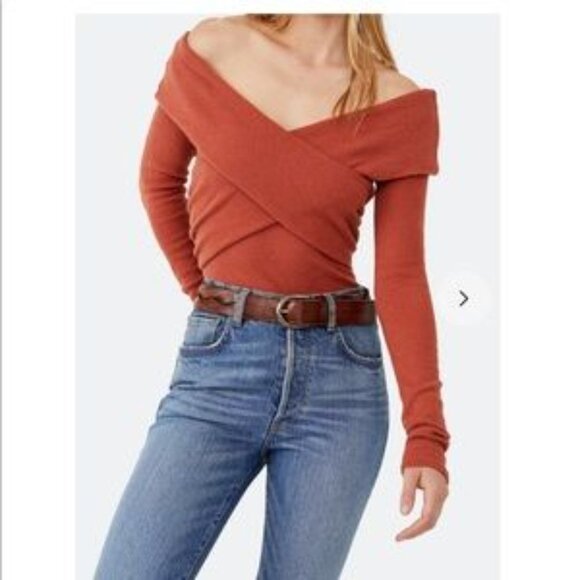 NWT Free People Marley Top in Warmstone - Picture 1 of 5